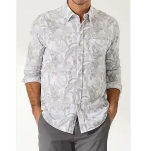 Tommy Bahama The San Lucido Stretch Button-Up Shirt size XXL $150